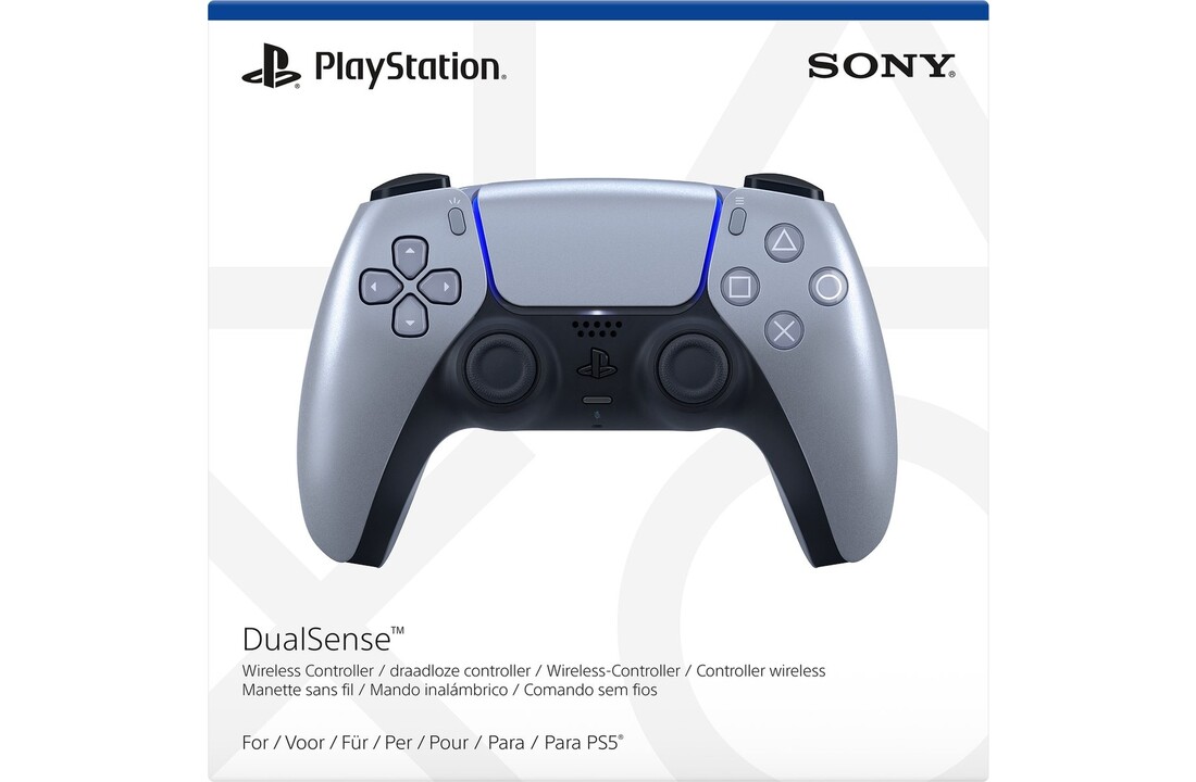 Sony PlayStation 5 DualSense Controller Sterling Silver - Controller
