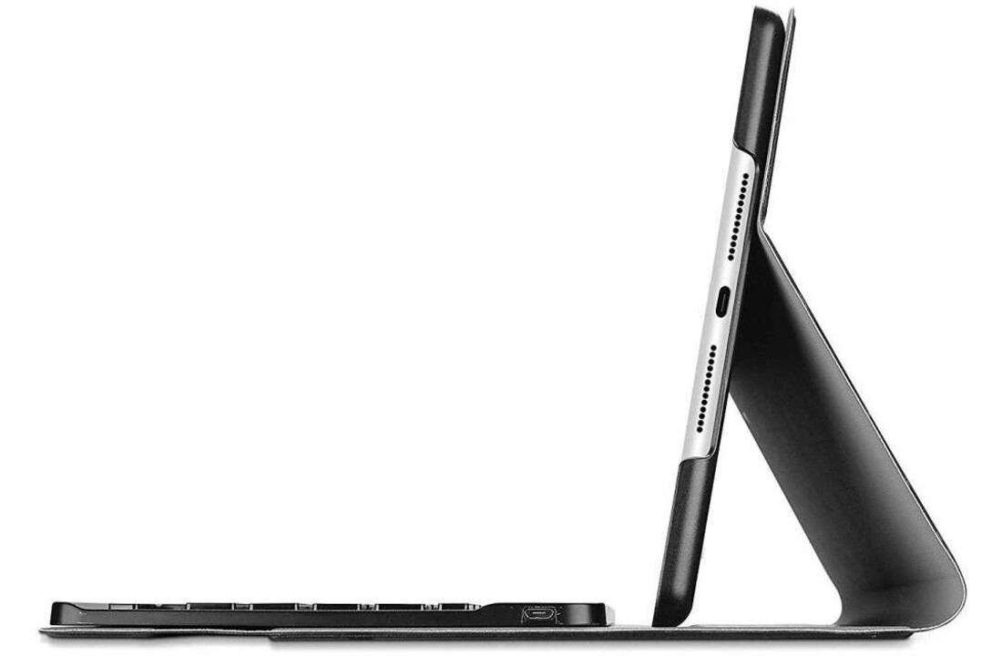Just In Case Just in Case Premium Bluetooth Keyboard - Apple iPad 10.2 - Zwart - Beschermhoes