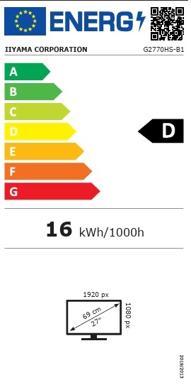 iiyama G-Master Red Eagle G2770HS-B1 - Monitor