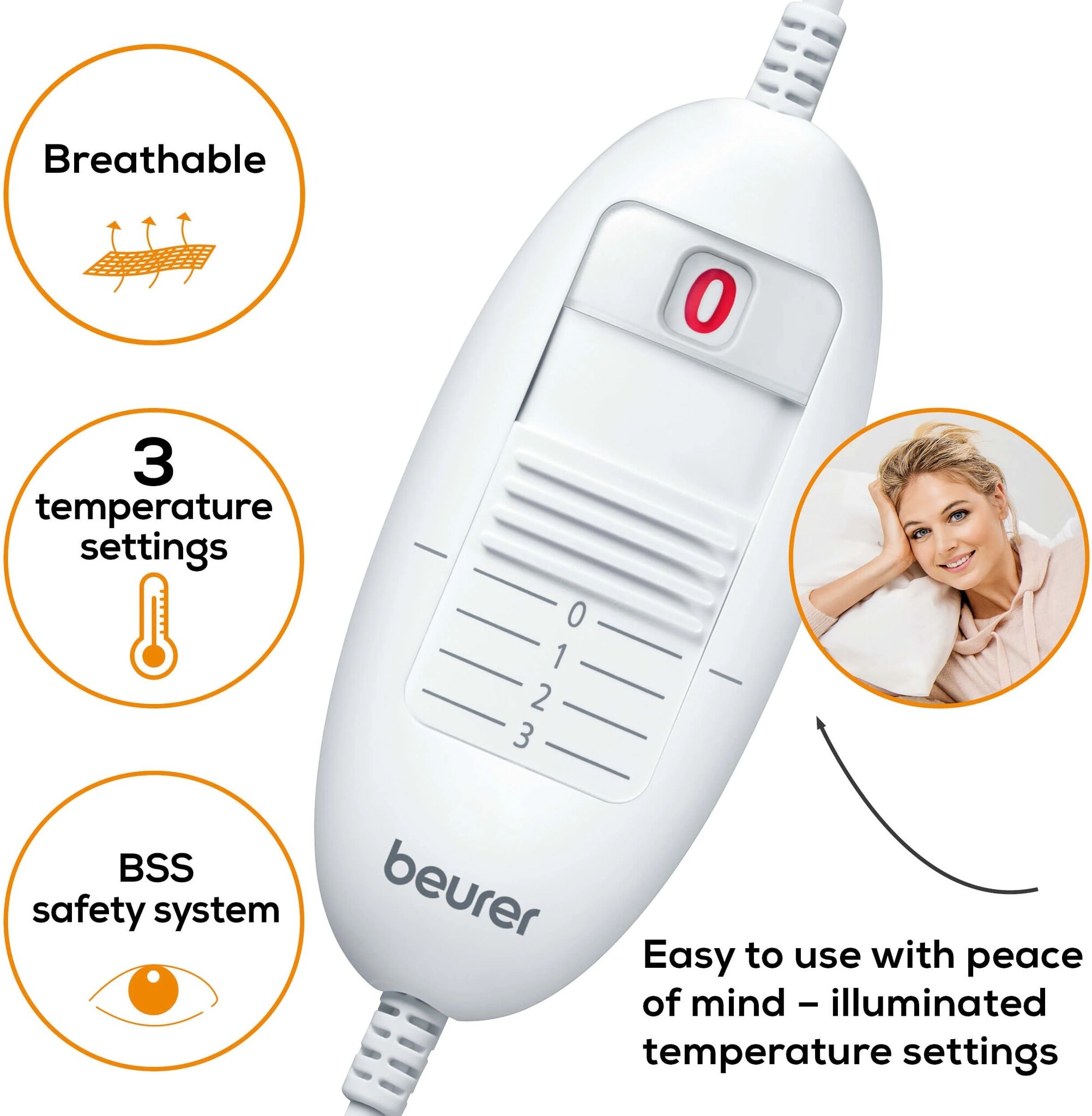 Beurer TS 19 - Elektrische onderdeken