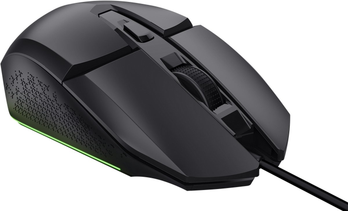 Trust GXT 109 Felox Zwart - Gaming Muis