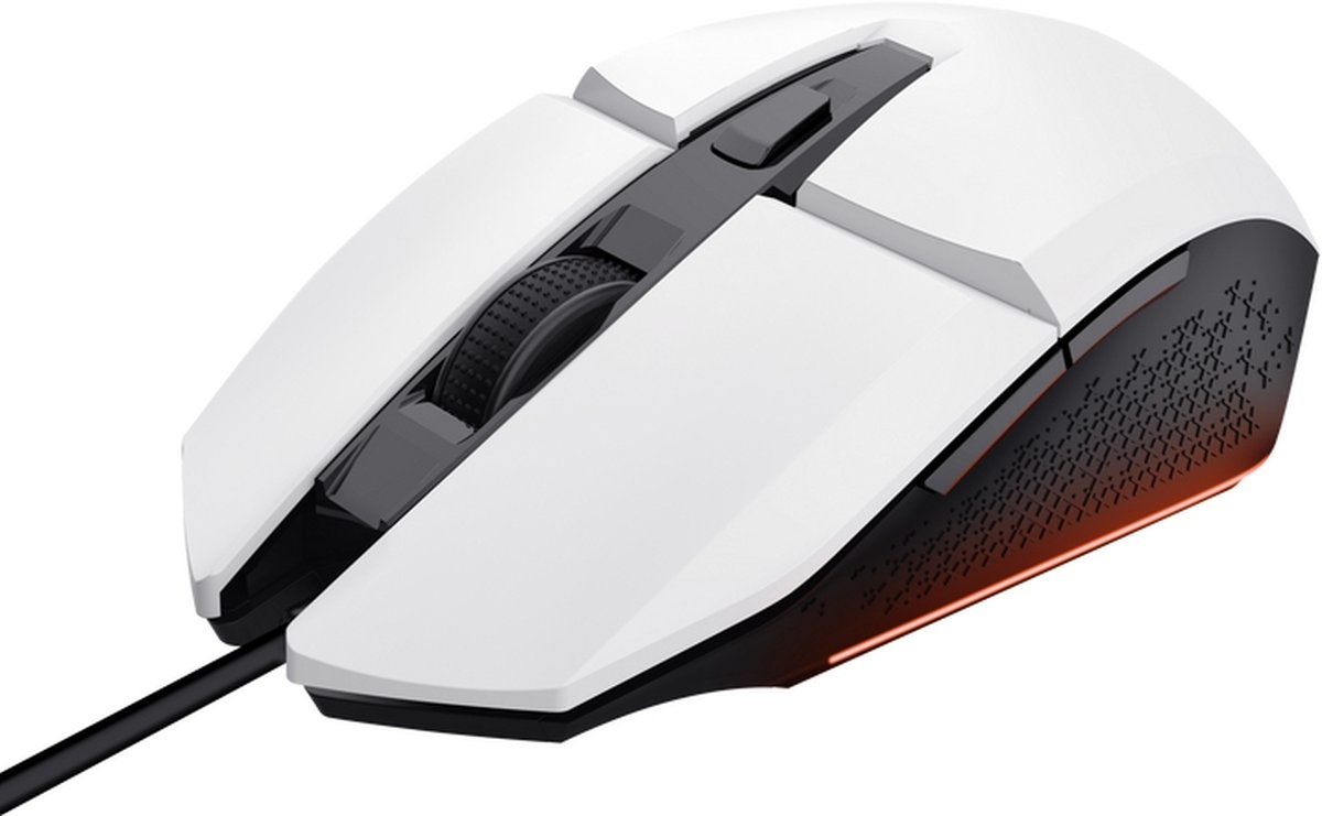 Trust GXT 109W Felox Wit - Gaming Muis