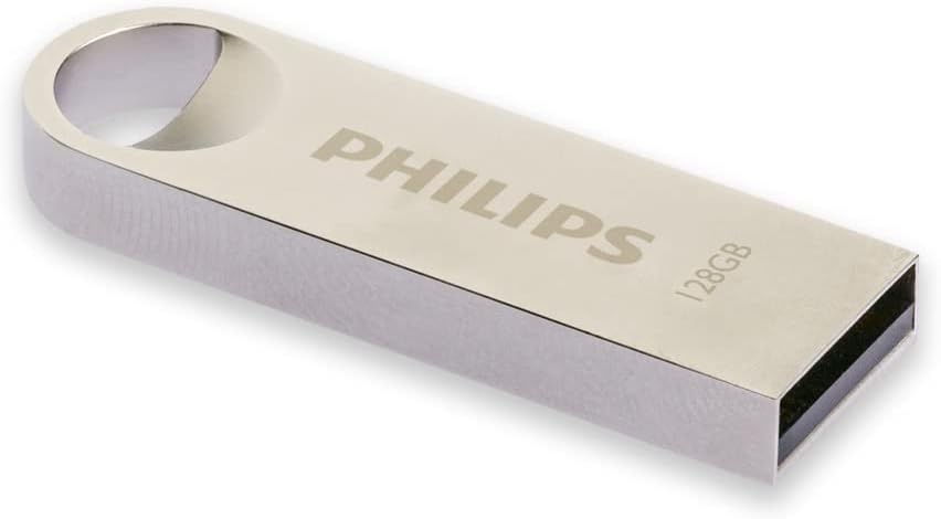 Philips USB 2.0 Moon Vintage Silver 128GB - USB-stick