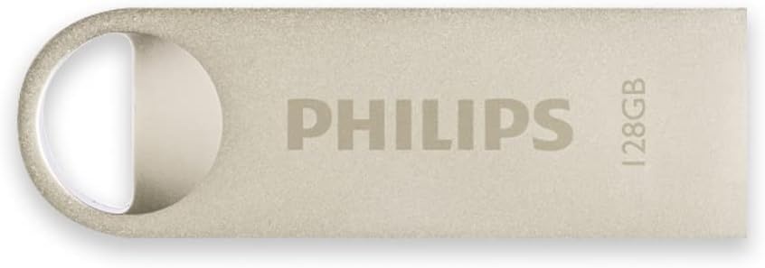 Philips USB 2.0 Moon Vintage Silver 128GB - USB-stick