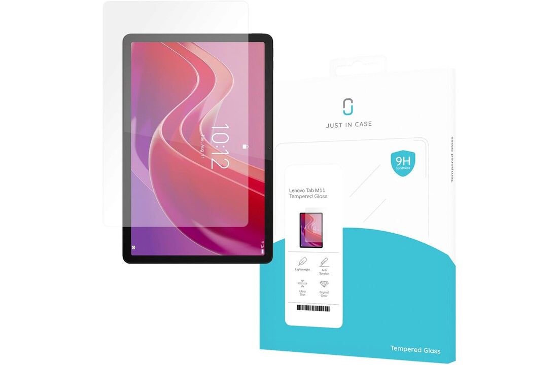 Just in Case Lenovo Tab M11 Tempered Glass - Beschermhoes