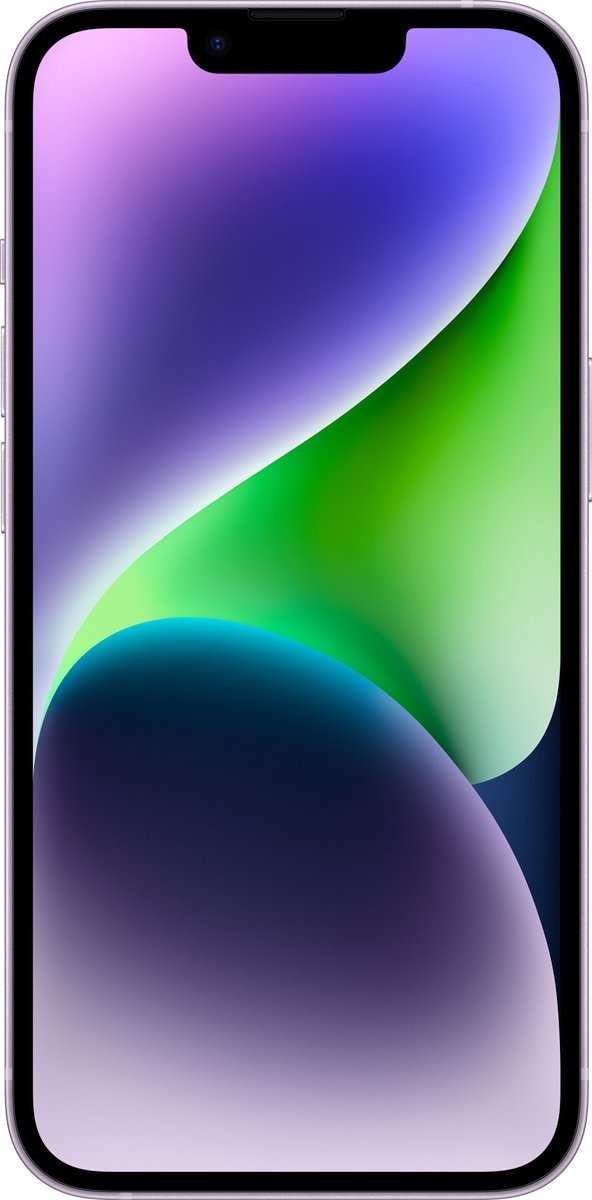 Refurbished iPhone 14 128 GB Paars (A grade) - Mobiele telefoon