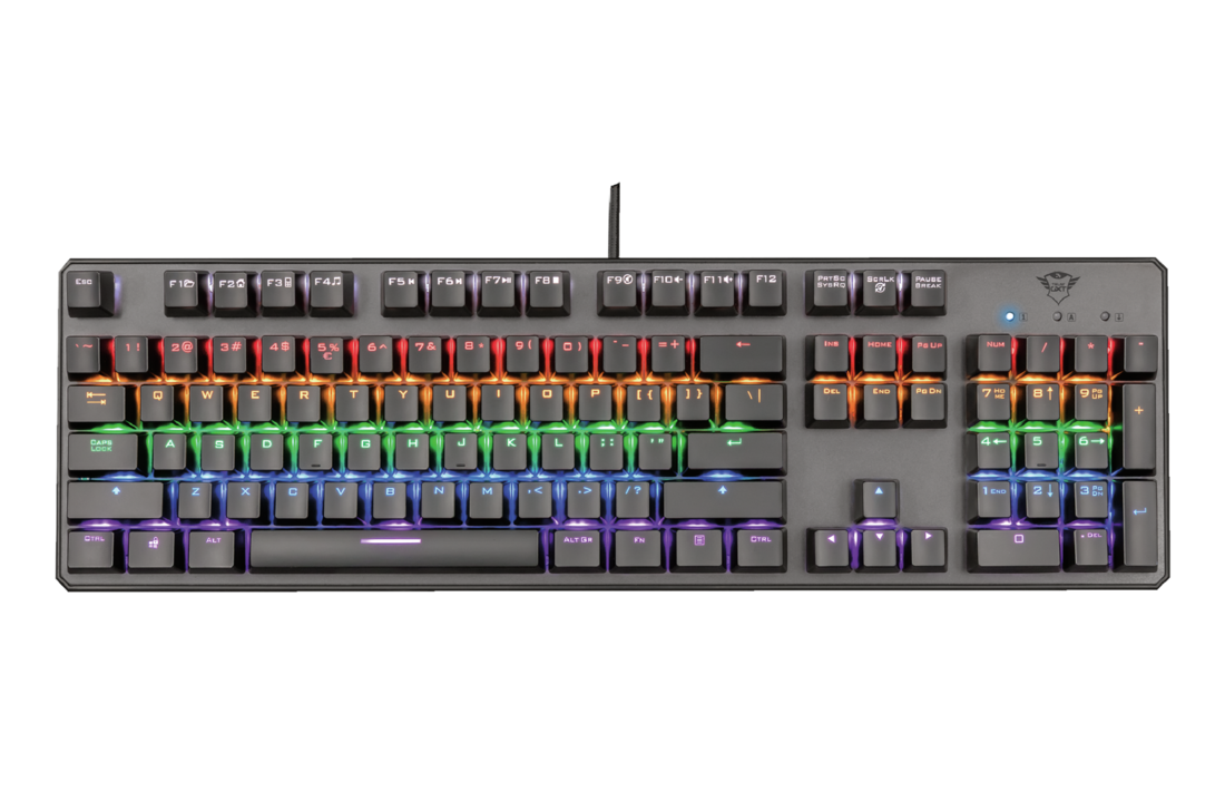Trust GXT 865 Asta - Gaming toetsenbord