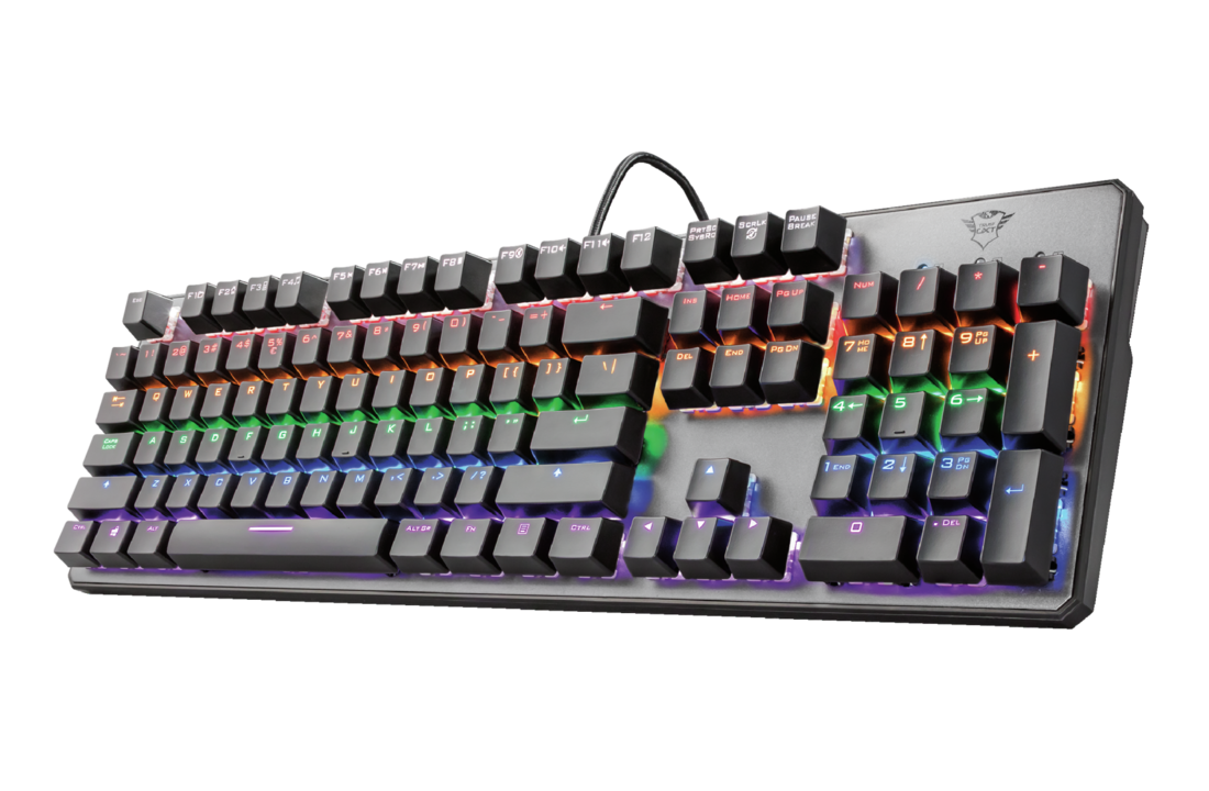 Trust GXT 865 Asta - Gaming toetsenbord