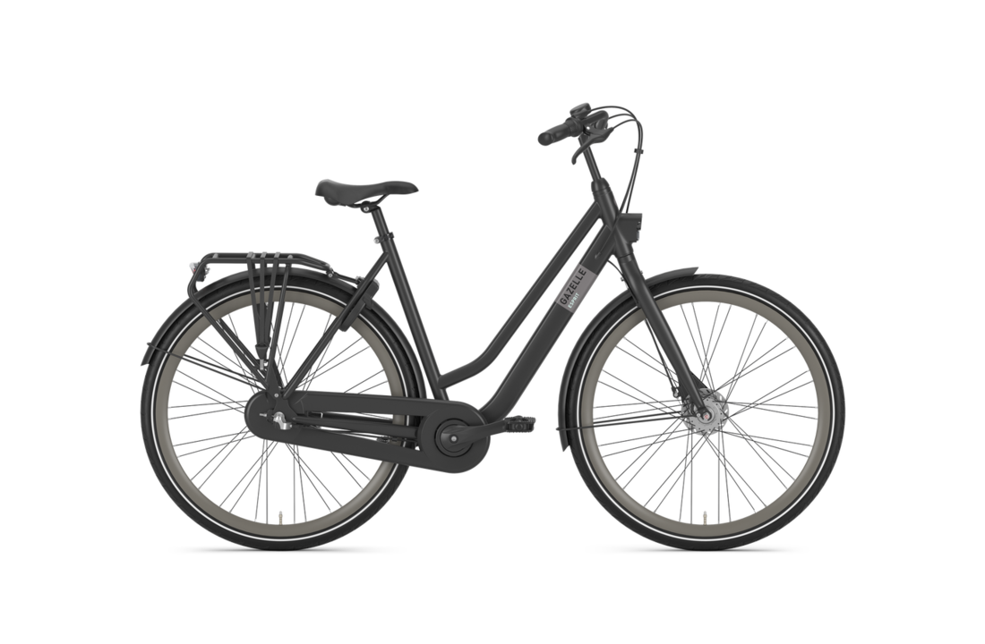 Gazelle Esprit 28" T3 Dames - Black (mat)