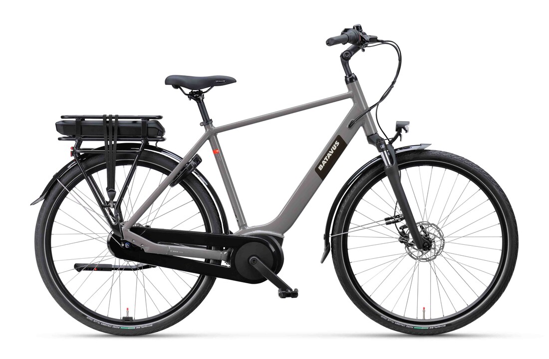 Batavus Altura E-go BES3 400wh - heren - grijs (glans)