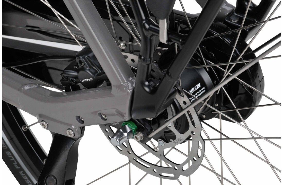 Batavus Altura E-go BES3 400wh - heren - grijs (glans)