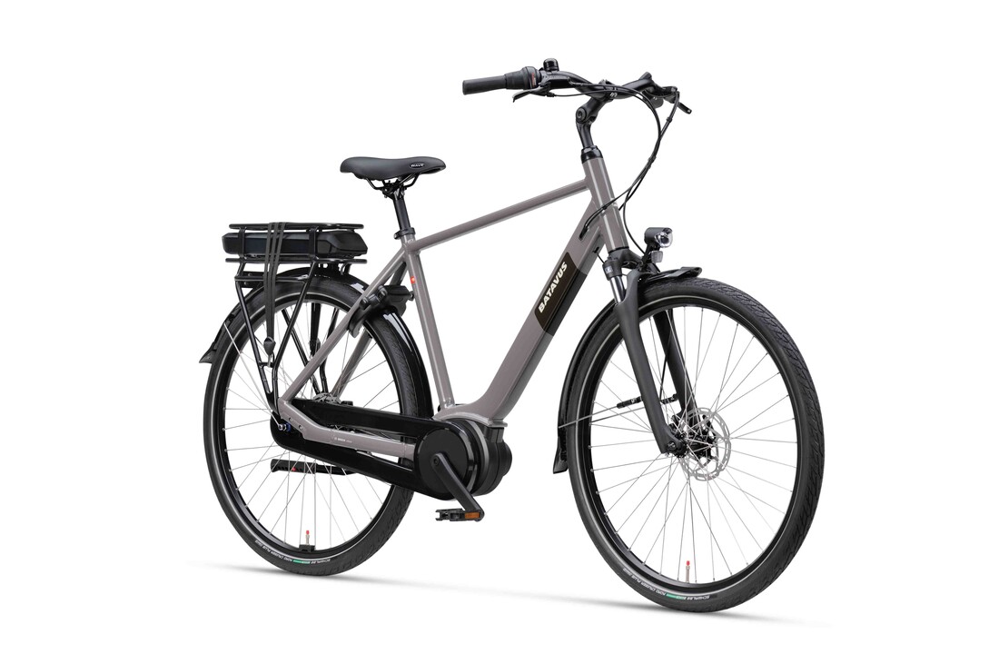 Batavus Altura E-go BES3 400wh - heren - grijs (glans)