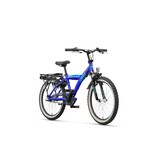 Loekie Snake 22 inch jongensfiets Cobalt blauw