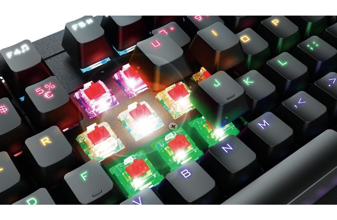 Trust GXT 863 Mazz - Gaming toetsenbord