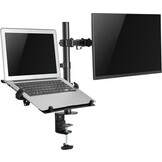 Neomounts by Newstar Flat Screen & Notebook Desk Mount (clamp/grommet) - TV muurbeugel