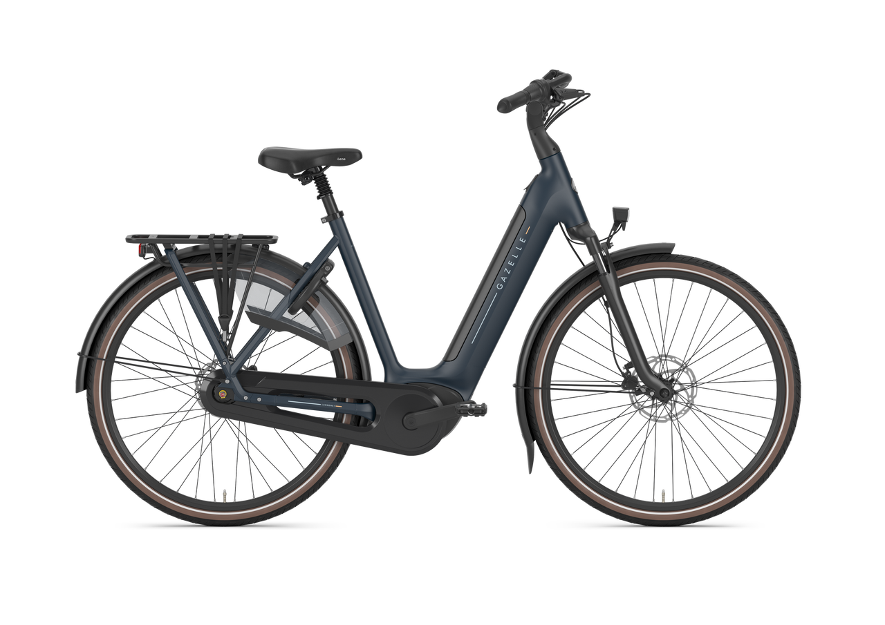 Gazelle Grenoble C8 HMB S8 540Wh Dames - Between Blue (mat)