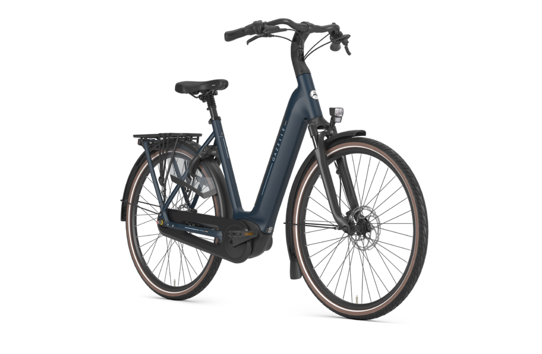 Gazelle Grenoble C8 HMB S8 540Wh Dames - Between Blue (mat)