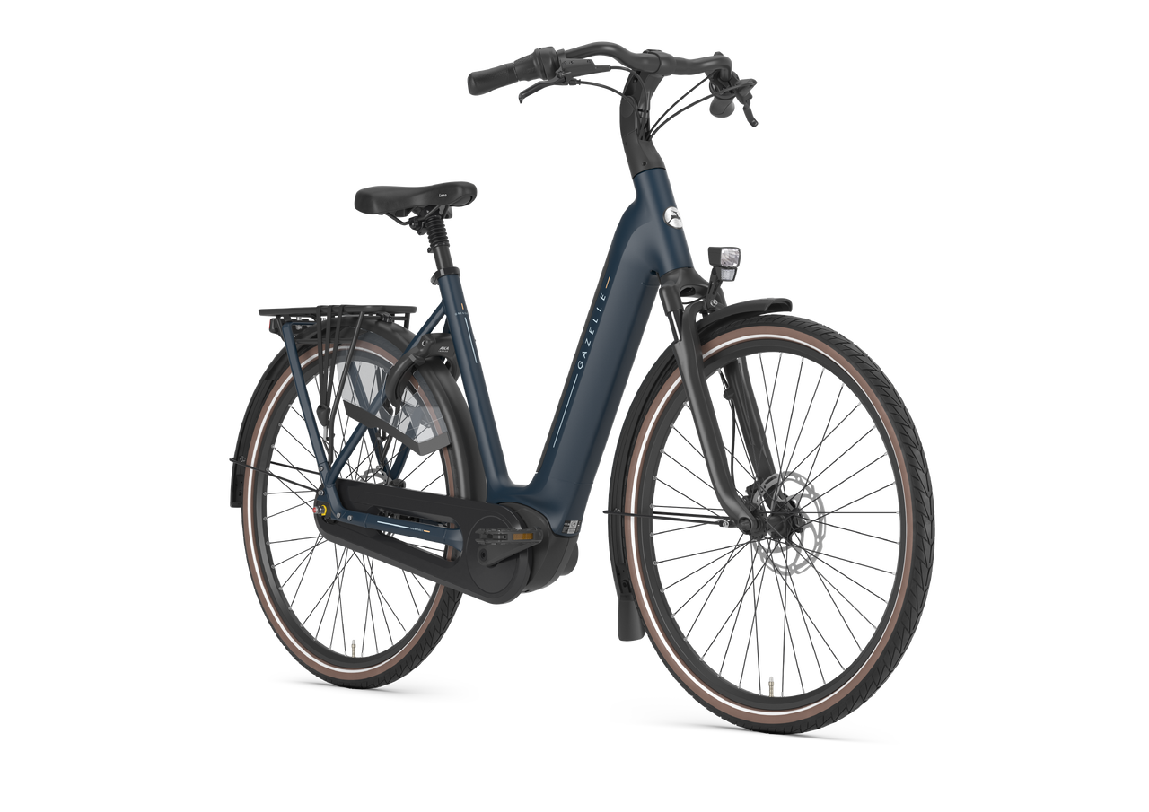 Gazelle Grenoble C8 HMB S8 540Wh Dames - Between Blue (mat)