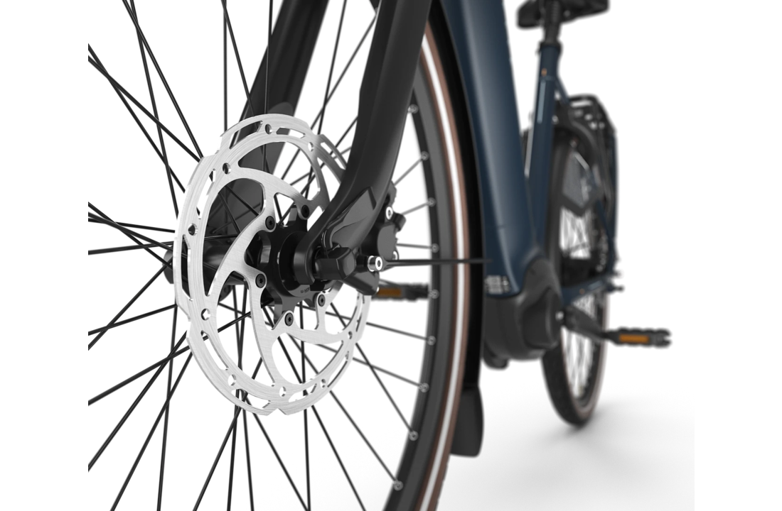 Gazelle Grenoble C8 HMB S8 540Wh Dames - Between Blue (mat)