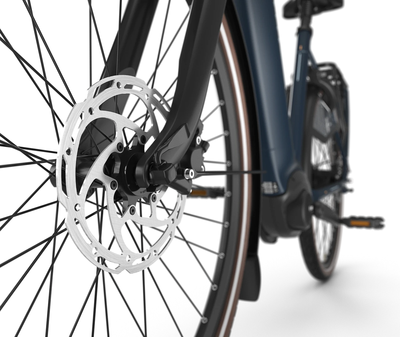 Gazelle Grenoble C8 HMB S8 540Wh Dames - Between Blue (mat)