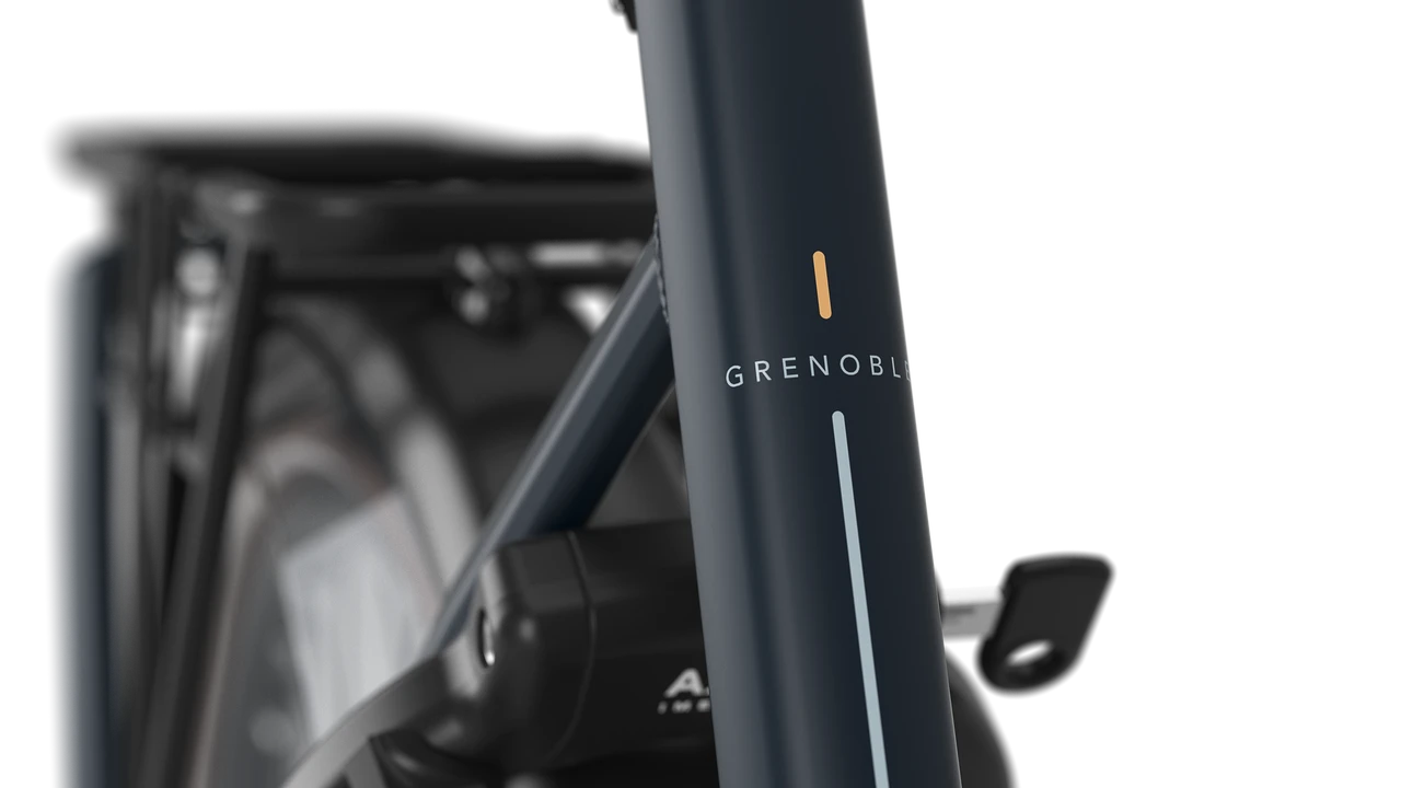 Gazelle Grenoble C8 HMB S8 540Wh Heren - Between Blue (mat)