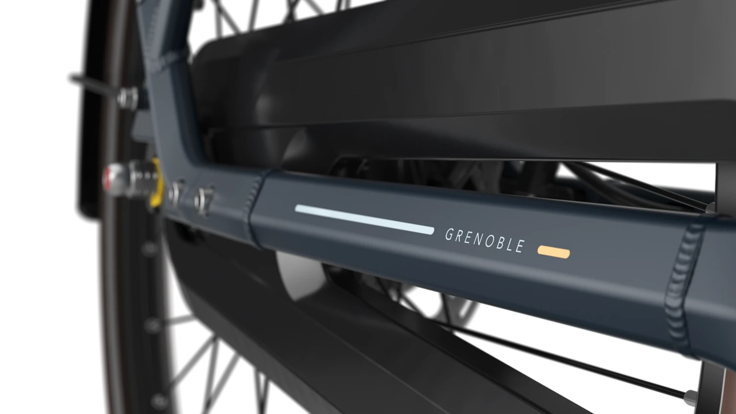 Gazelle Grenoble C8 HMB S8 540Wh Heren - Between Blue (mat)