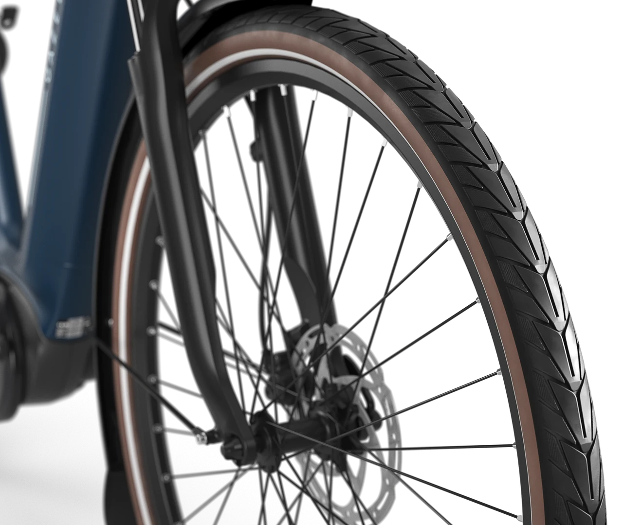 Gazelle Grenoble C8 HMB S8 540Wh Heren - Between Blue (mat)