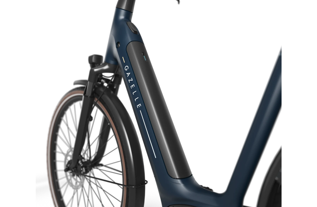 Gazelle Grenoble C8 HMB S8 540Wh Heren - Between Blue (mat)