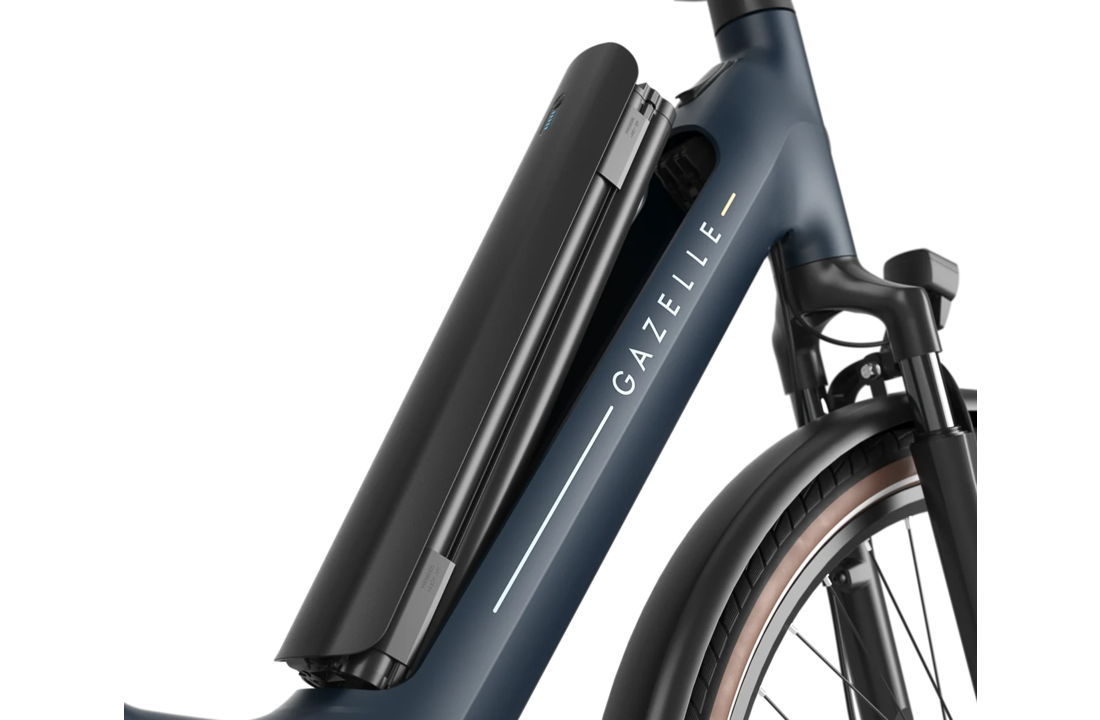 Gazelle Grenoble C8 HMB S8 540Wh Heren - Between Blue (mat)