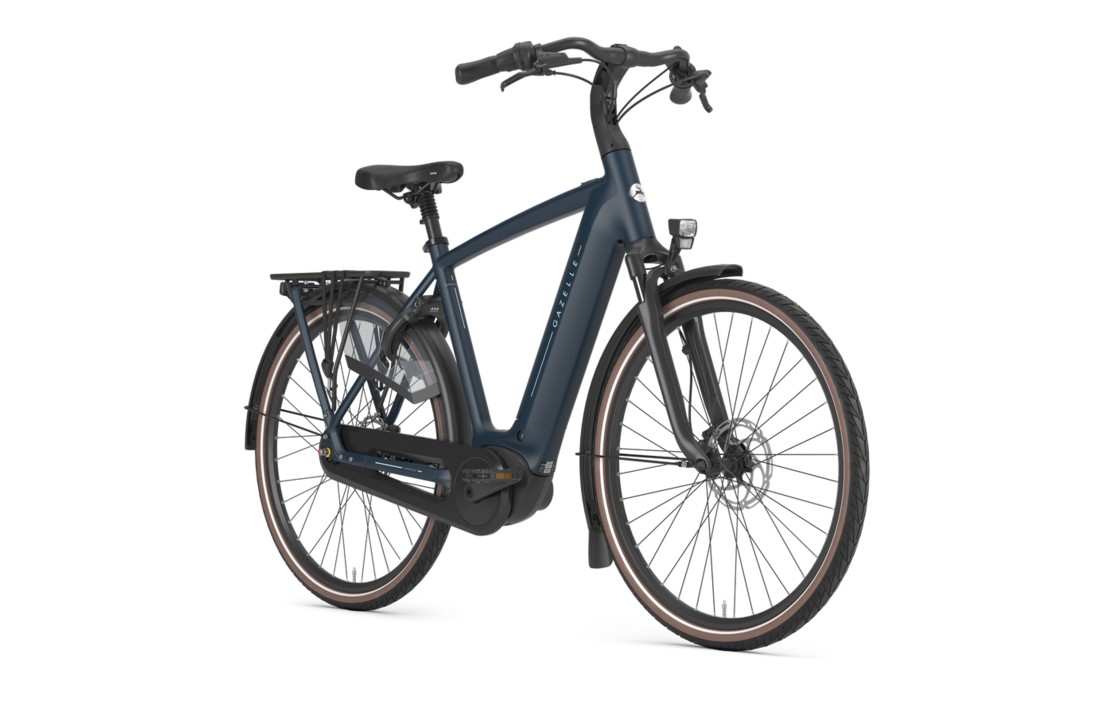 Gazelle Grenoble C8 HMB S8 540Wh Heren - Between Blue (mat)