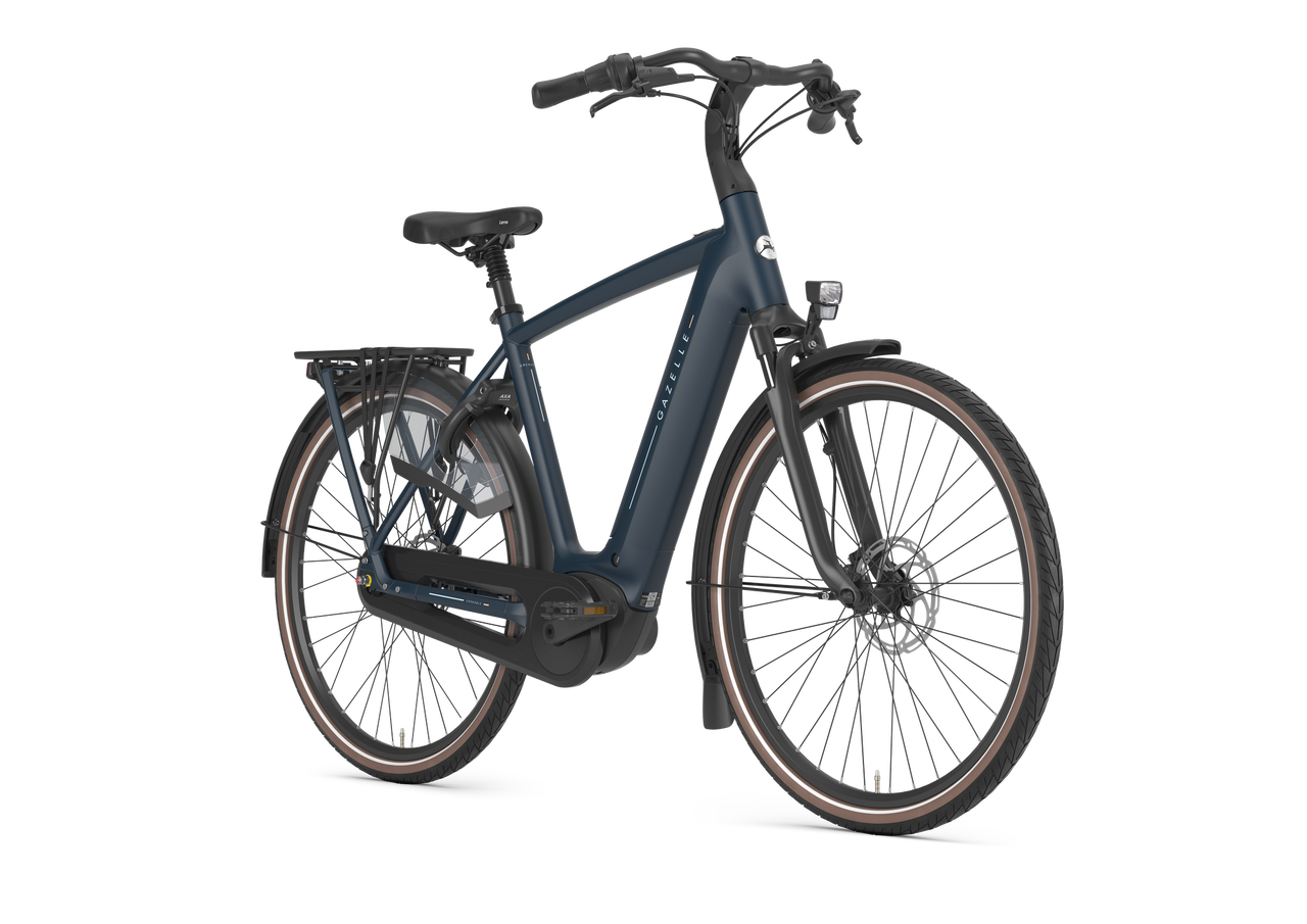 Gazelle Grenoble C8 HMB S8 540Wh Heren - Between Blue (mat)