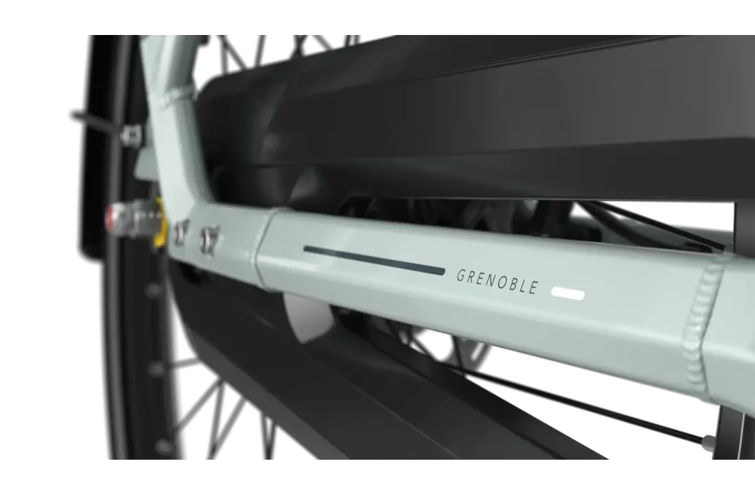 Gazelle Grenoble C8 HMB S8 540Wh Dames - Light Olive (glans)