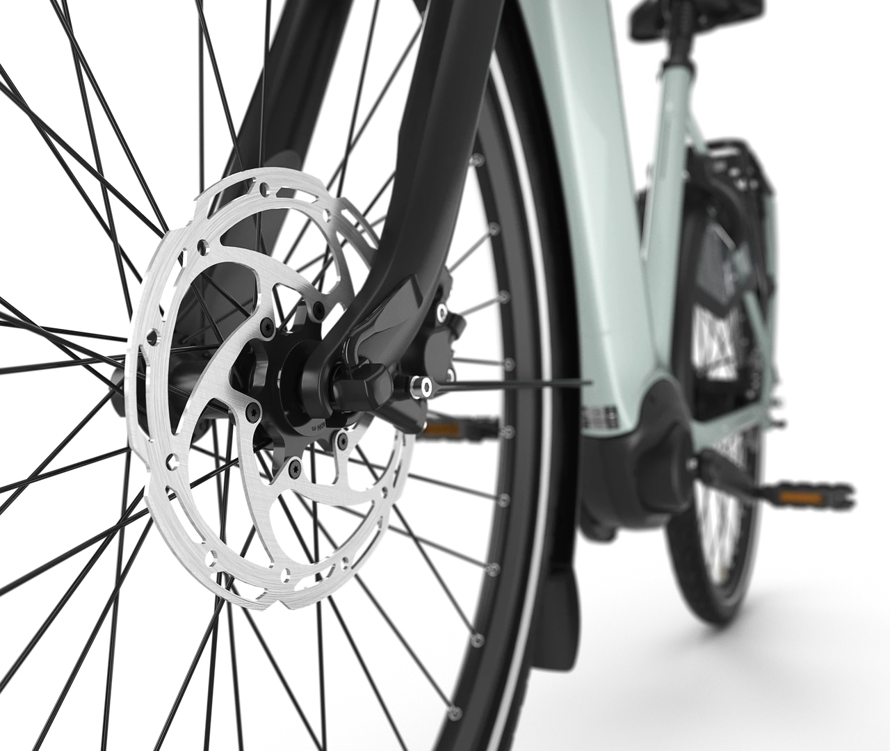 Gazelle Grenoble C8 HMB S8 540Wh Dames - Light Olive (glans)