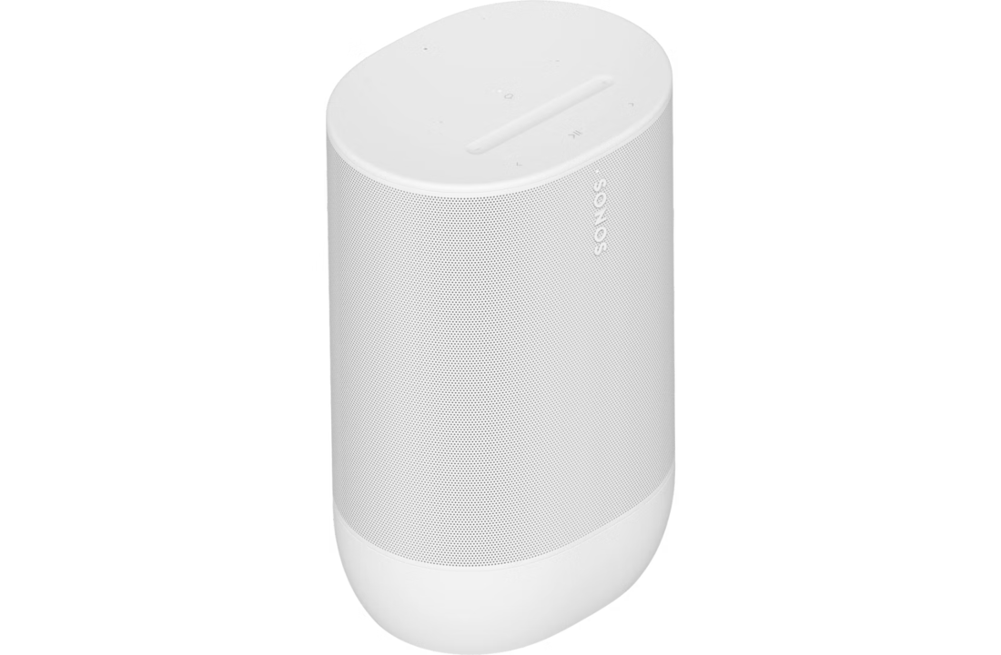 Sonos Move 2 wit - Draadloze Smart speaker.