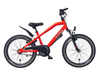 Alpina Trail jongensfiets 20 inch Deep Red Mat