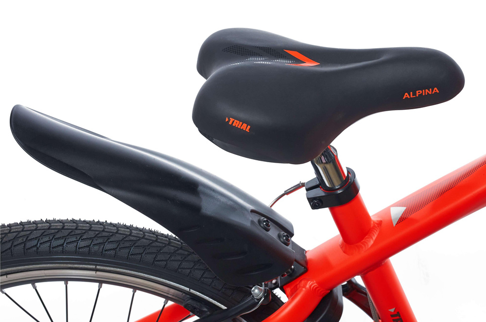 Alpina Trail jongensfiets 20 inch Deep Red Mat