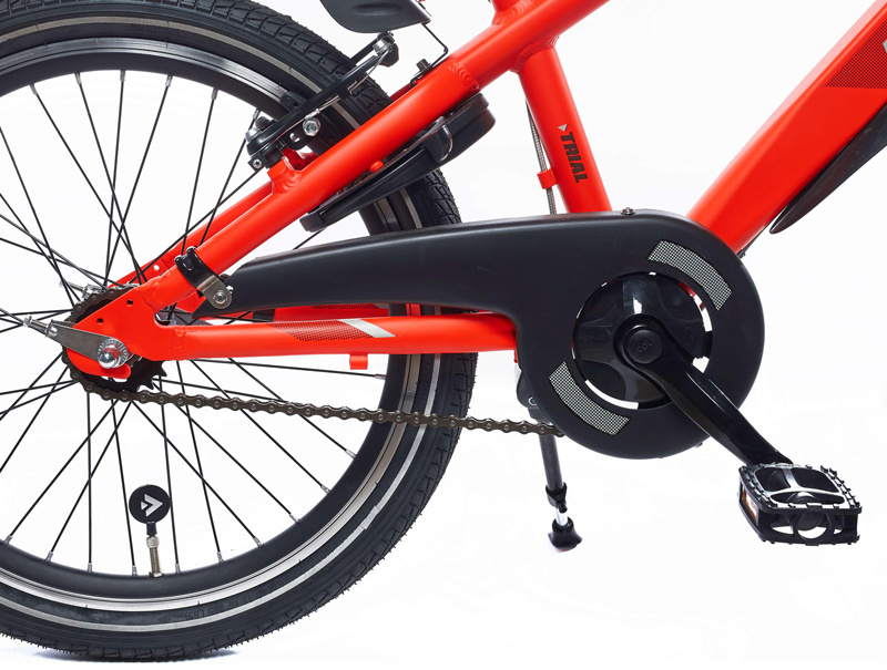 Alpina Trail jongensfiets 20 inch Deep Red Mat