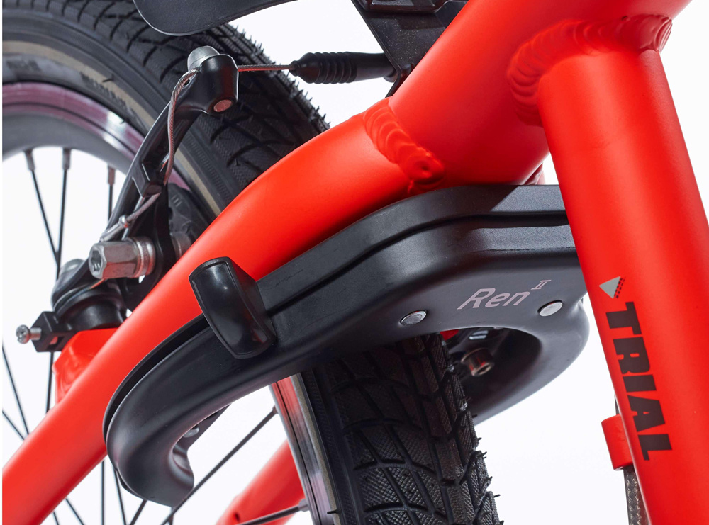 Alpina Trail jongensfiets 20 inch Deep Red Mat