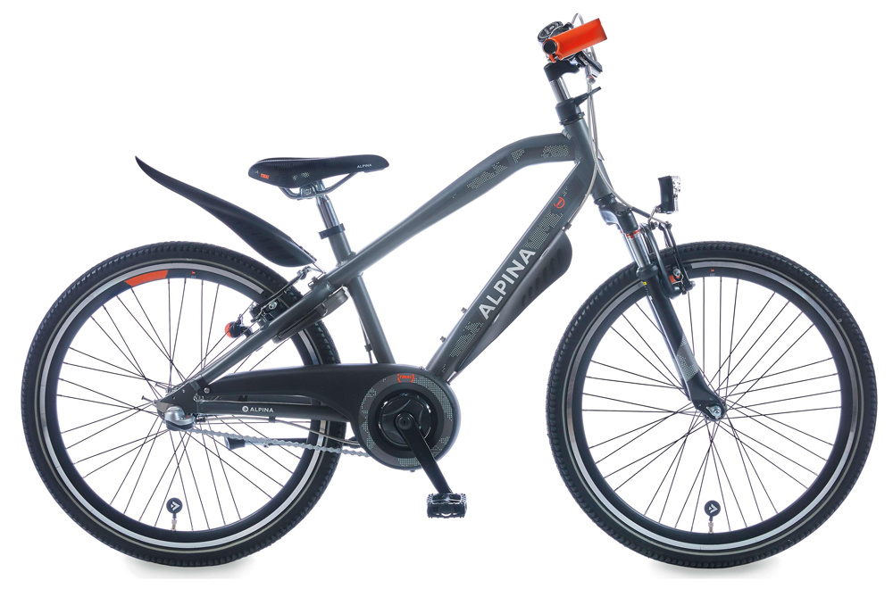 Alpina Trail jongensfiets 26 inch R3 Space Grey Matte