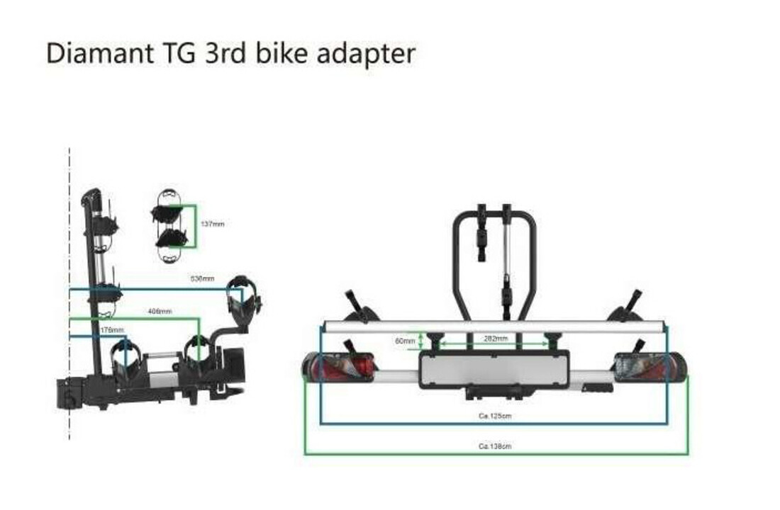 Pro-User extra fiets adapter Diamant FG/TG