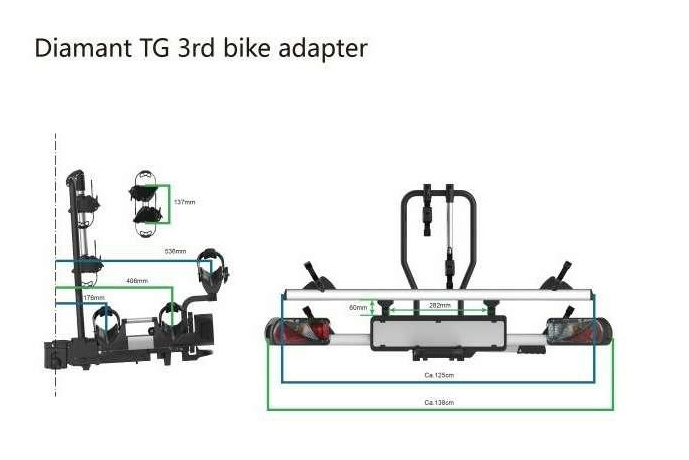 Pro-User extra fiets adapter Diamant FG/TG