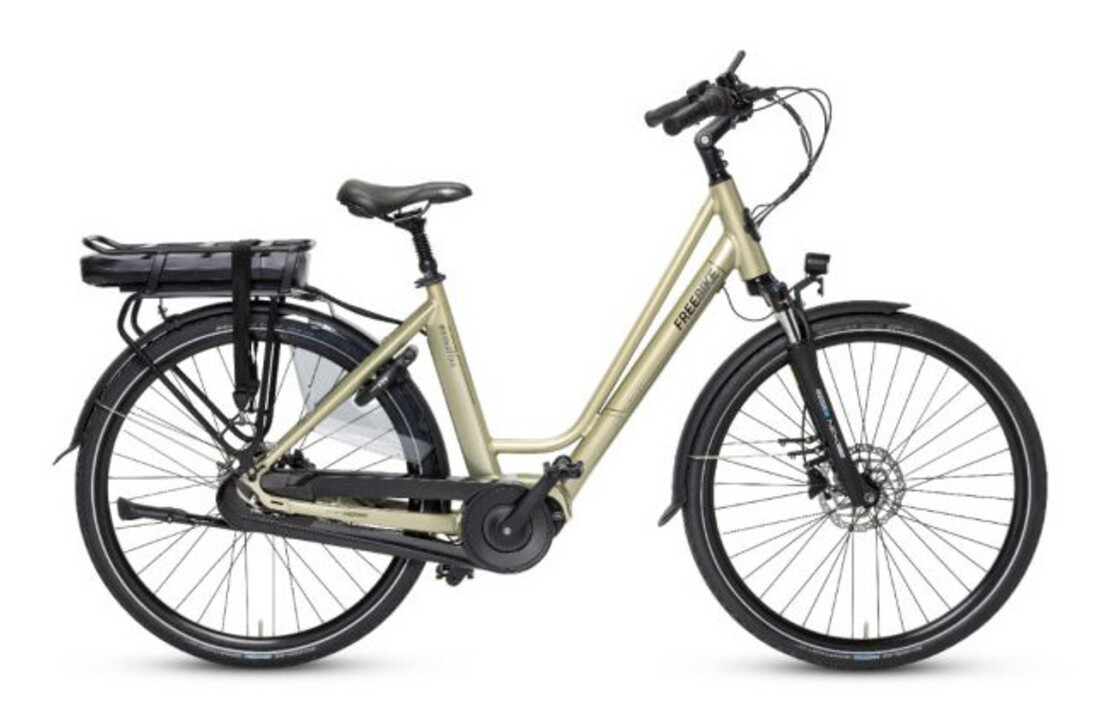 Freebike Manhattan 2.1 dames N7 - olijfgroen