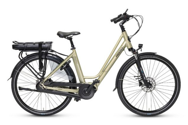 Freebike Manhattan 2.1 dames N7 - olijfgroen