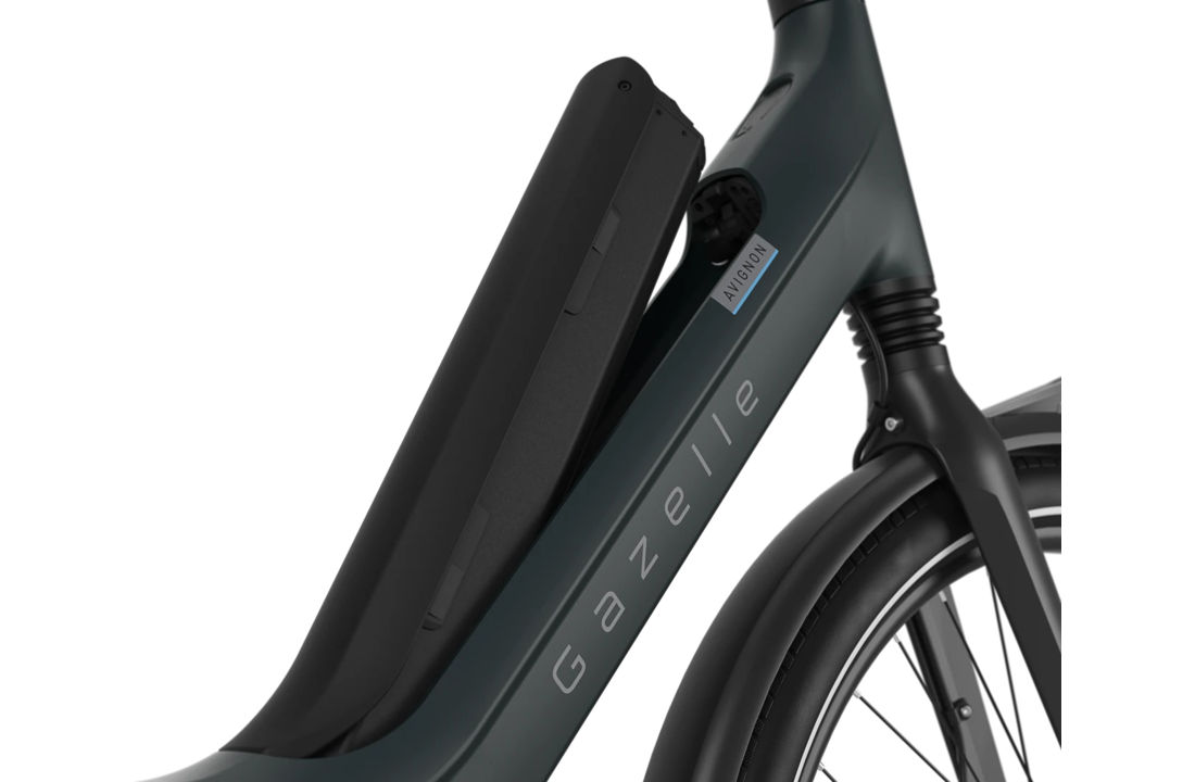 Gazelle Avignon C380 HMB Connect 500 Wh Dames - Teal Grey (mat)