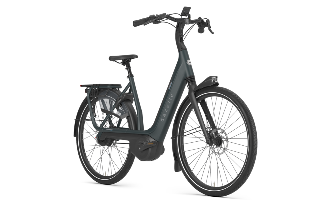 Gazelle Avignon C380 HMB Connect 500 Wh Dames - Teal Grey (mat)