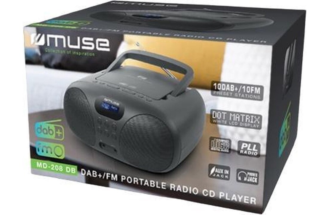 Muse MD-208DB - Radio