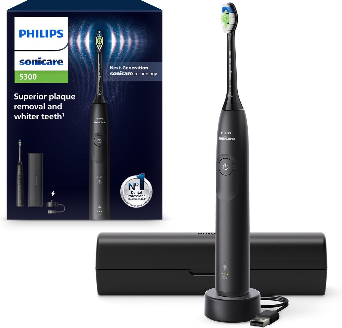 Philips Sonicare 5300 Series HX7101/02 - Elektrische tandenborstel
