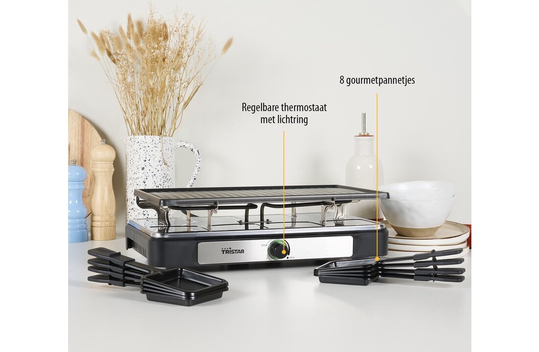 Tristar RA-2760 Raclette - Gourmetstel
