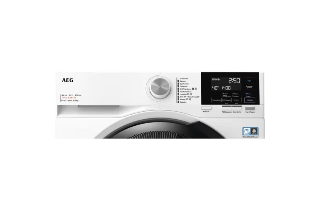 AEG LWR73864 ProSteam - Was-droogcombinatie