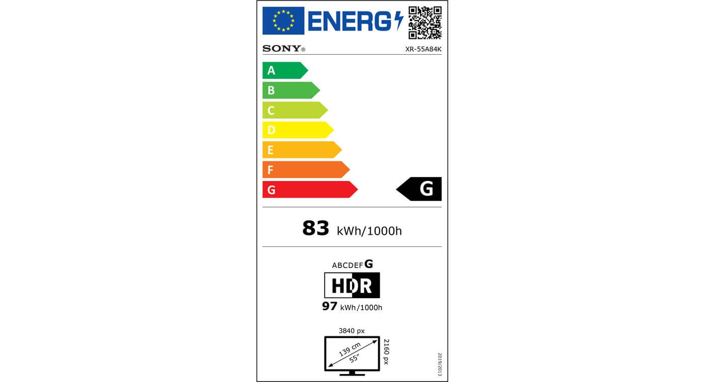 Sony Bravia OLED XR-55A84K - LED TV